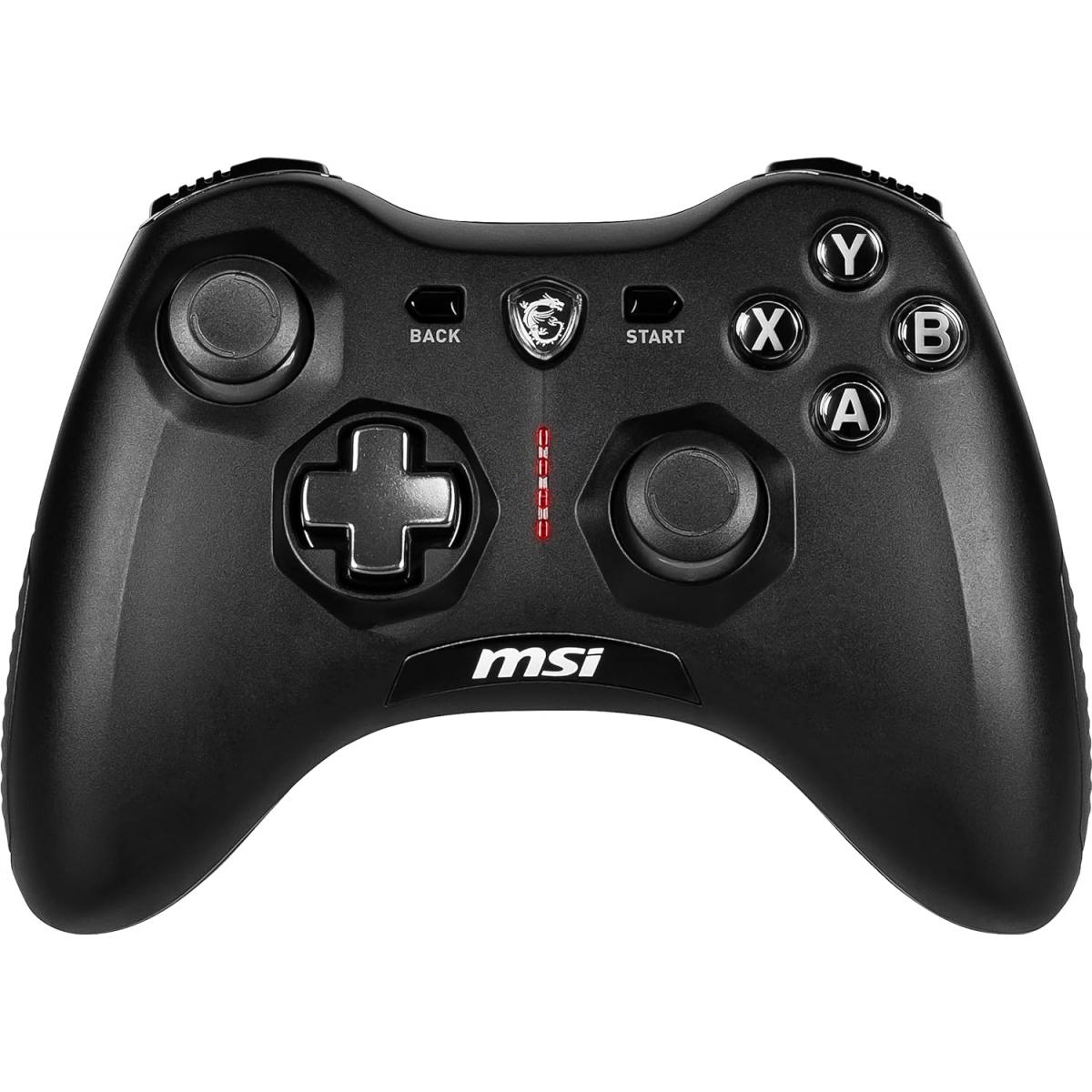 MSI Gaming Force GC20 V2 Wired Dual Vibration Gaming Controller MSI Gaming Force GC20 V2 Wired Dual Vibration Gaming Controller